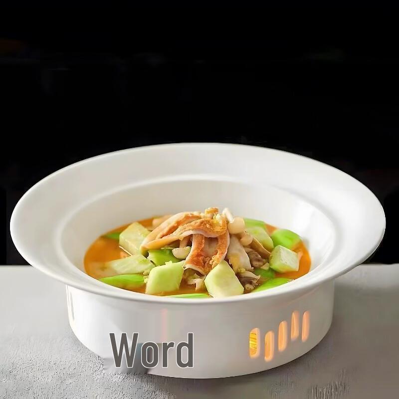 Naijiang Creative Ceramic Heated Soup Plate