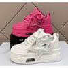 Women Sneakers Platform Casual Sports Shoes Personalized Star Design Vulcanized Shoes Outdoor Running Walking Shoe Female