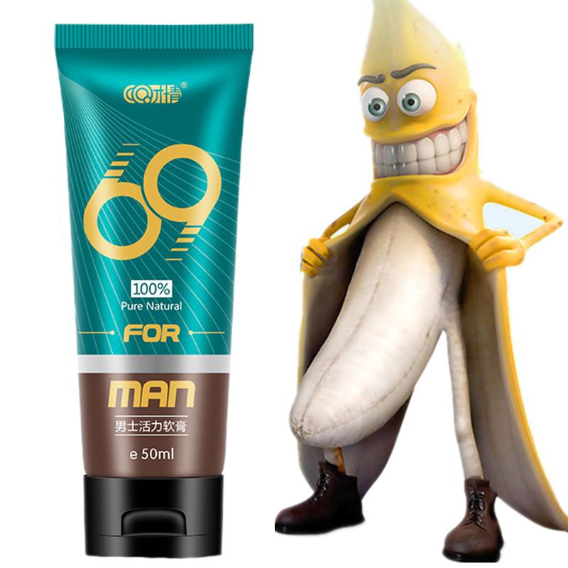 50 ml wasserlösliches Penis-Massagegel für Männer, Peniswachstumsverzögerung, Intimitäts-Gel-Gleitmittel