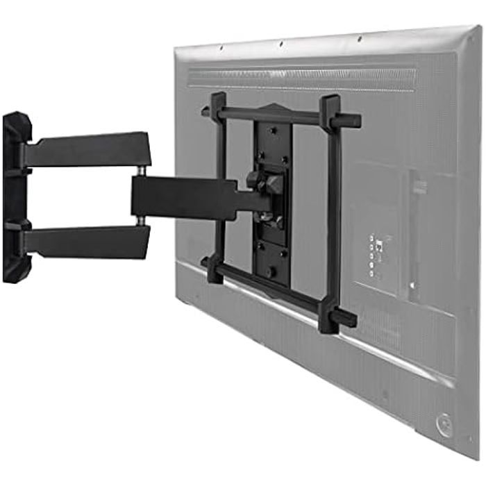 Support mural TV - B-TECH - BT8226/B - Inclinable - Pivotant - Noir