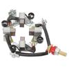 Motor Carbon Brush Kit 45mm Center Bore Starter Carbon Brush Holder Repair Kit for 8000?20000lb 4X4