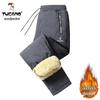 Woodpecker Men's Thickened Lamb Wool Suit: Autumn/Winter Plus Velvet Warm Jacket & Casual Long Pants