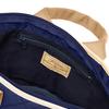 Forna Embossed DotQuilted Nylon Tote Bag, Light Navy (L75)