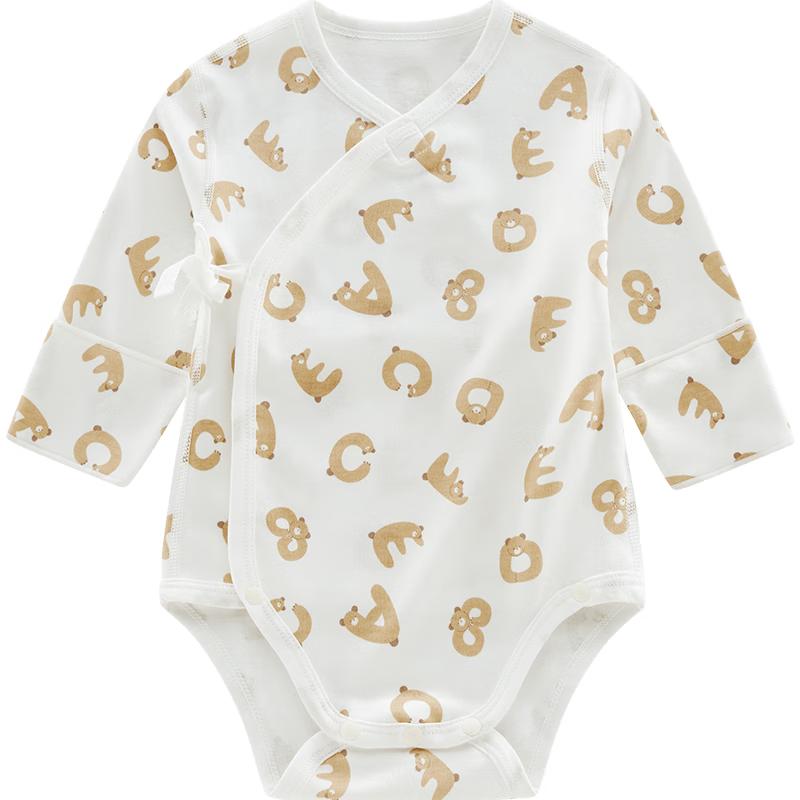 Labby Unisex Pure Cotton Long-Sleeve Baby Romper 66