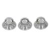 3PCS Guitar Potentiometer Control Knob Acrylic 6mm Inner Diameter 360 Degrees  Rotation Guitar Speed Control Knob