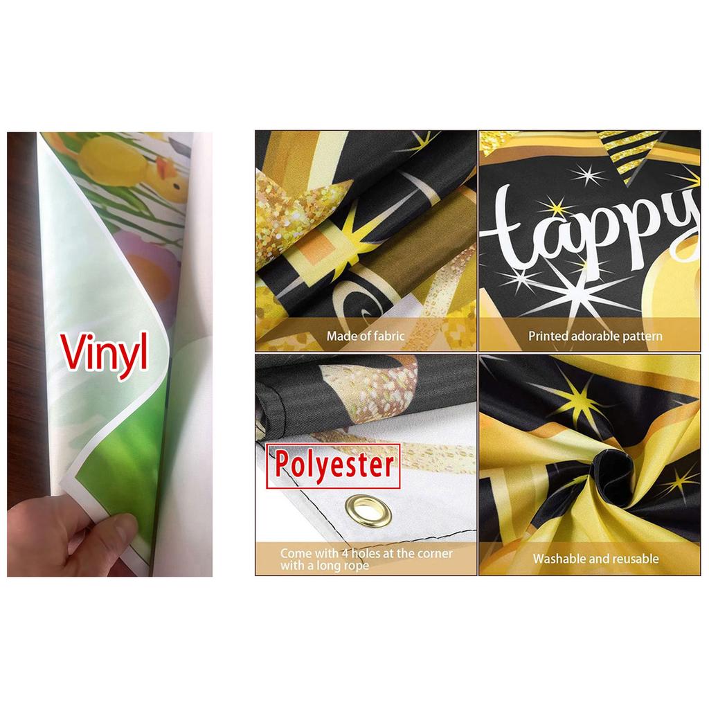 Movie Night Theme Party Decoration Above Table Banner Happy Birthday Backdrop for Dance Prom Photography Background Ball Poster