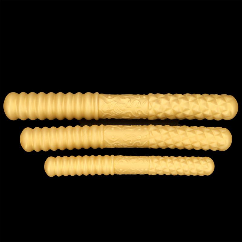 Doppelköpfiger Silikon-Dildo, extralanger Analplug, zweiköpfiger Drache, schwule und lesbische Produkte für Erwachsene