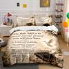 Holy Spirit Themed Bedding Set with Dove Bedding Set (1 Duvet Cover, 2 Pillowcases, Duvet Not Included)