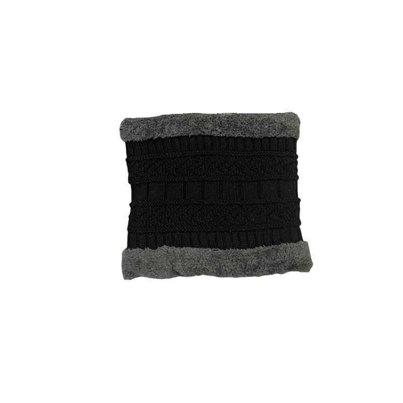 

Мужской зимний комплект-тройка: Вязаная шерстяная шапка, шарф и перчатки с сенсорным экраном и плюсовой бархатной теплотой