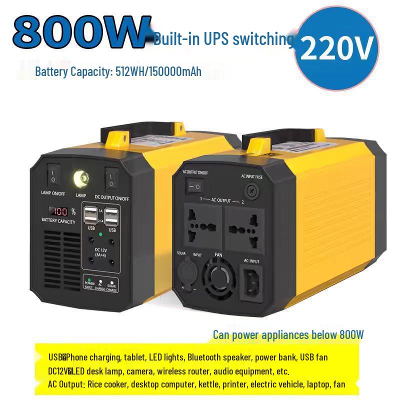 WEZHO 800W Portable Power Station