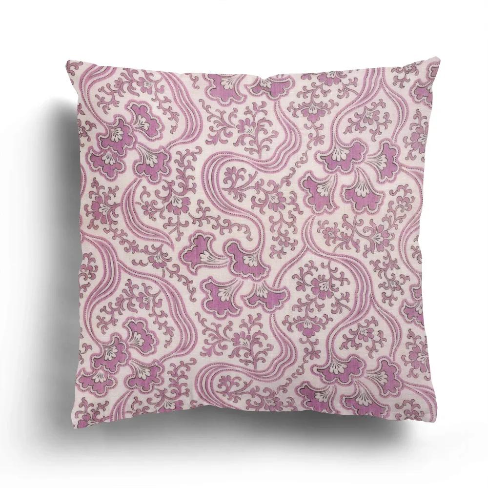 Home Decor Exotic Asian Patterns Pillow Covers For Home Pattern Cushion Cover Suitable For Sofa Bedroom Car Pillow Cover