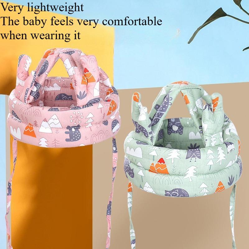 1PC Baby Anti-collision Hat, Baby Toddler Anti-drop Hat, Children's Anti-drop Headgear, Safe and Breathable, Washable, Universal In All Seasons