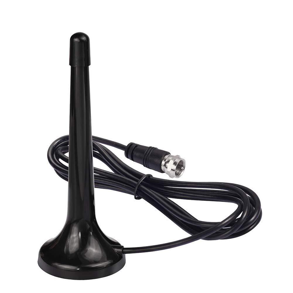 High Gains FM Telescopic Antennas 75 Ohm Indoor FM Radio Antennas DAB Radio Replacement Antenna for Home Stereo Receiver