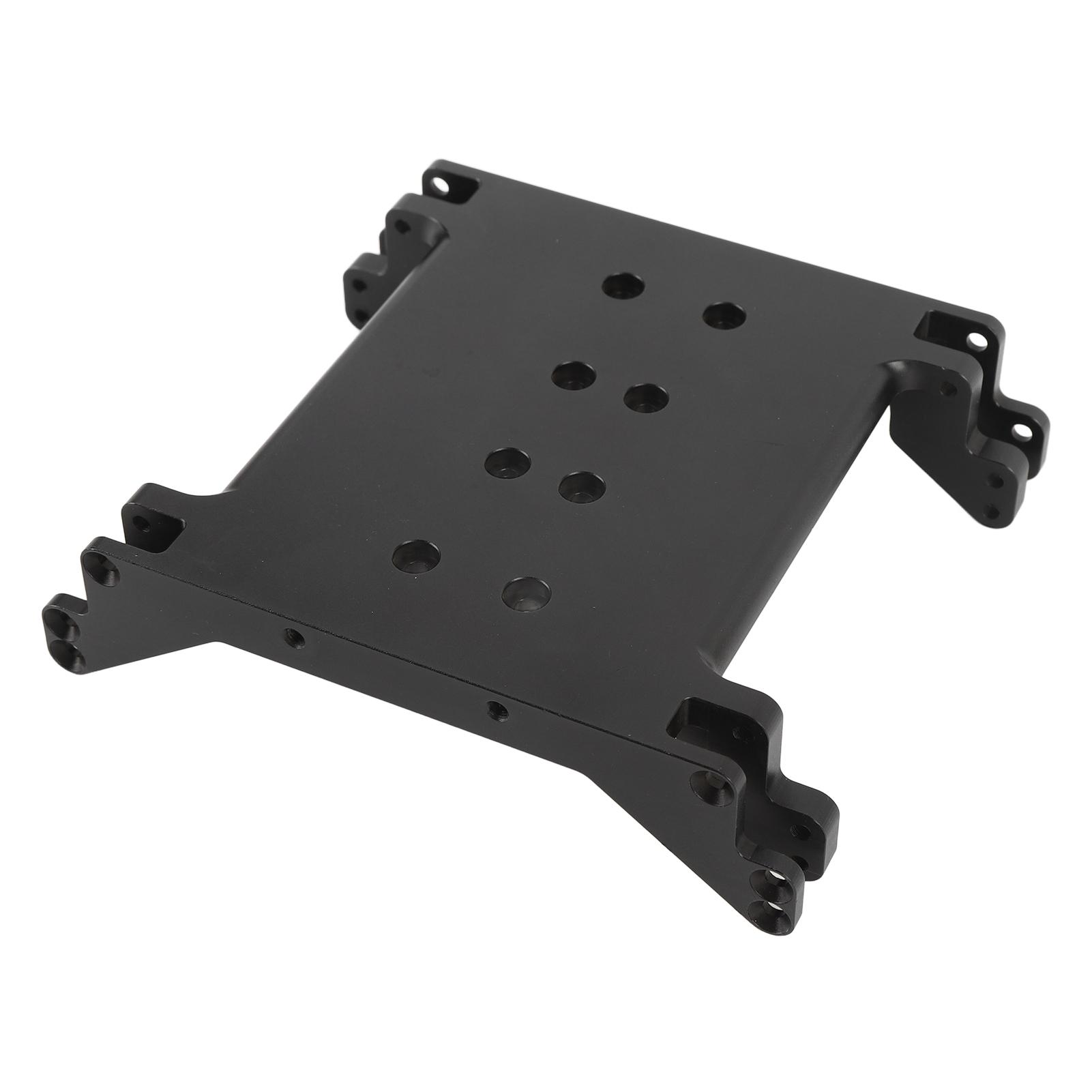 

RC Car Chassis Skid Plate Aluminum Alloy Lightweight Multiple Holes RC Grbox Chassis Skid Plate for RR10 1/10 RC Car