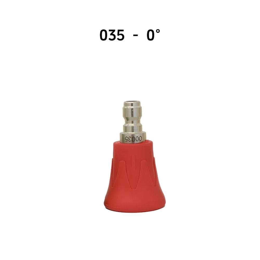 Splash Proof Car Wash Nozzle 0° 15° 25° 40° Washer Tips Portable High Pressure Water Spray Nozzle