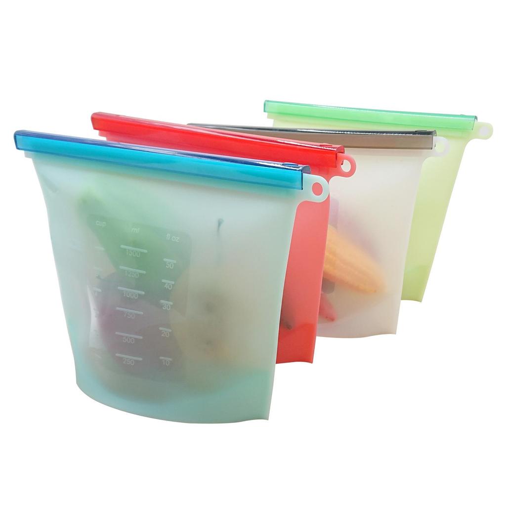 Manufacturers' Silicone Food Storage Bags - Sealed, Fresh-Keeping Kitchen Supplies