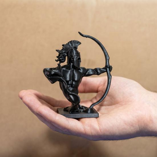 Yousheng Warrior Figurine, 3D Printed Medieval Soldiers Statue, Collectible Craft for Home Living Room Office Desk Decor