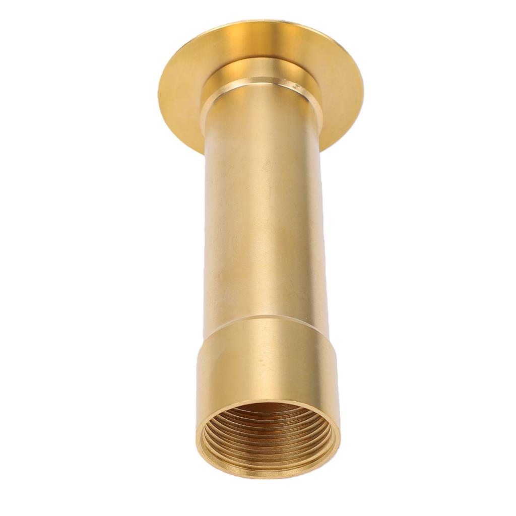 Brass Mushroom Fountain Nozzle 1 Inch Thread Waterscape Spray Head Versatile Rust Proof for Pond Pool Aquarium