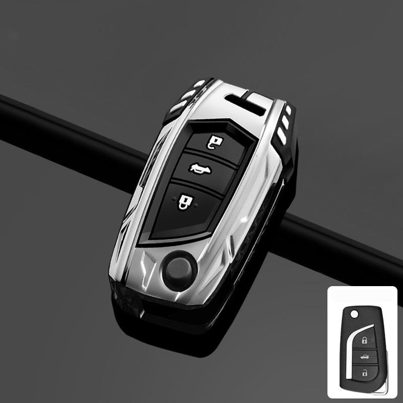 

2 3 Buttons Car Flip Key Case Cover For Toyota Auris Corolla Avensis Verso Yaris Aygo Scion Tc Im Camry Rav4 Forturner Hilux
