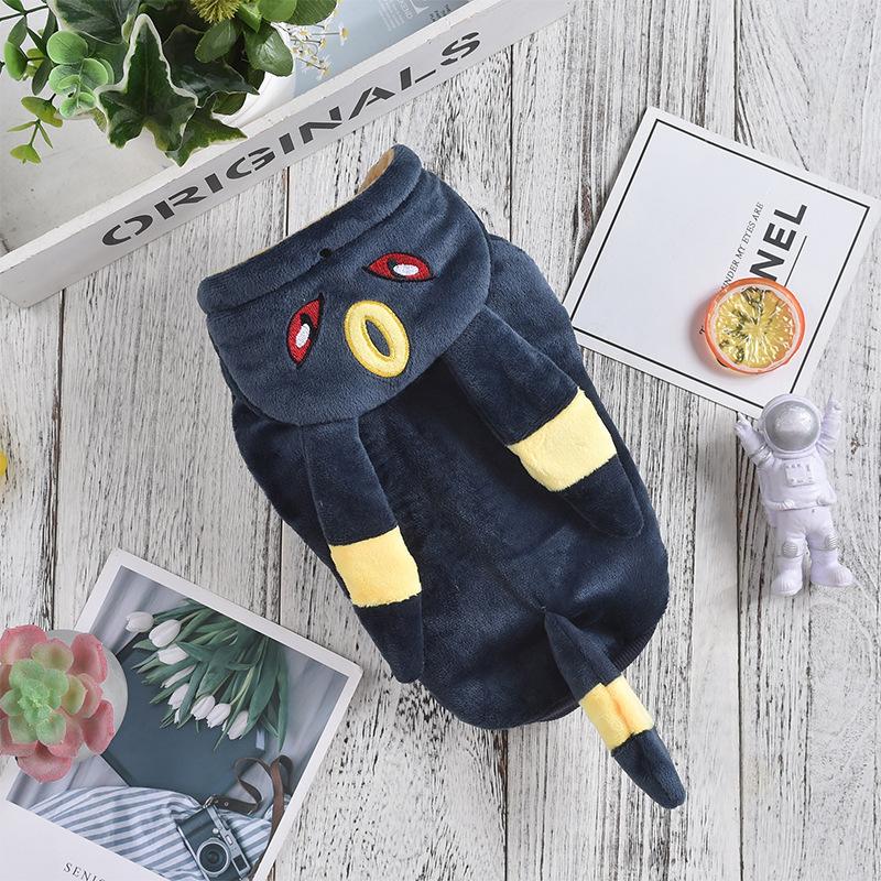 

Pet Transformation Halloween Cartoon Small and Medium Dogs Winter Fleece Thickened Dog Sweater Jacket XS темно-синий
