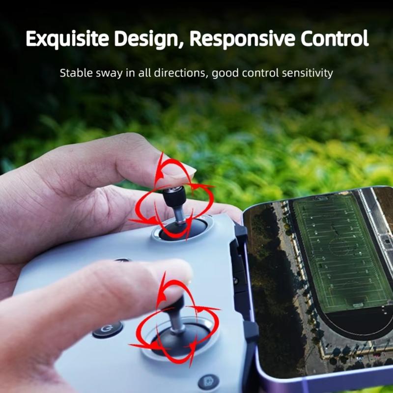 Ergonomic Replacement Joysticks For Flip/Mini 4K 3/Air Drones Remotes Aluminum Controller Thumb Rockers