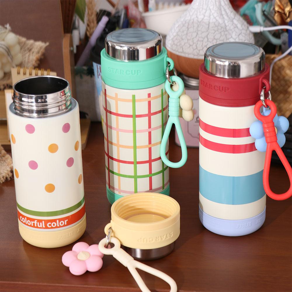 Portable Stainless Steel Thermos Mug Elegant Water Cup High Value Thermos Cup  Office