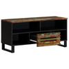 TV Stand 100 X 34 X 46 Cm Solid Acacia Wood