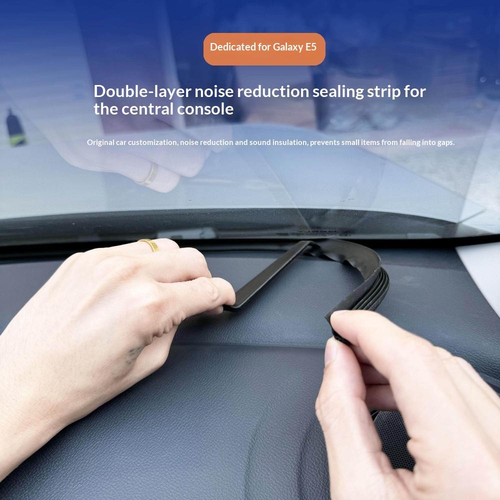 For Geely Galaxy E5 /EX5 Car Front Window Seal Strip Noise Reduction Sound Insulation Rattle Elimination