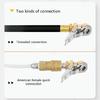 Tire Air Chuck Inflator Hose Barb Tyre Inflator Gauge Fitting Clip On Ball Foot
