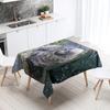 Cute Sea Turtle Underwater World Tablecloth Camping  Party Restaurant Table Decoration Waterproof Kitchen Home Decor