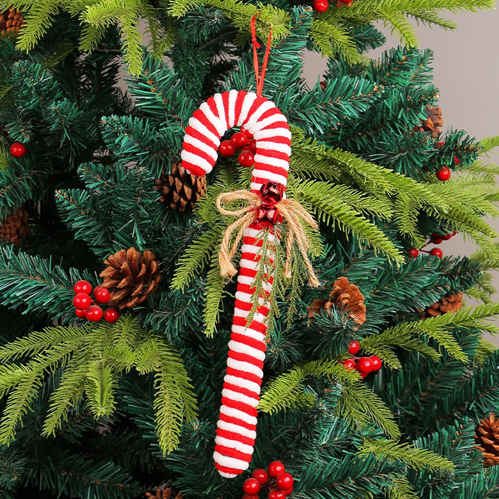 

Christmas Ornaments, Christmas Decoration Cane Ornaments, Christmas Decoration Christmas Tree Pendant Cane, Christmas Tree Pendant Crafts One Size