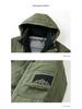 Men's White Duck Down Winter Jacket - Hooded, Windproof, Warm, Thickened, Couple Style