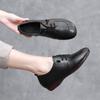 2026 Spring Women's Shoes Retro Handmade Genuine Leather Female Single Shoes Soft Cowhide Women's Casual Flat Shoes