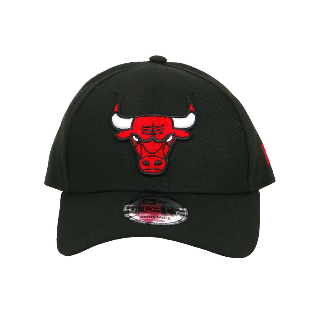 NEW ERA 9FORTY Cap for Men and Women NBA Deep Free Size - Basketball, Logo, Brand, Golf, Unisex, Fit, Stylish, Black, Bulls, [Item]