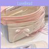 Korean Style Polyester Ballet Butterfly Bow Pencil Bag With Spacious Organizing Space