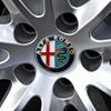 WZLN3 4Pcs 60mm 6cm GTAM Wheel Hub Center Caps For Alfa Romeo Giulia Giulietta MITO Stelvio GT Auto Refit Emblem Stickers