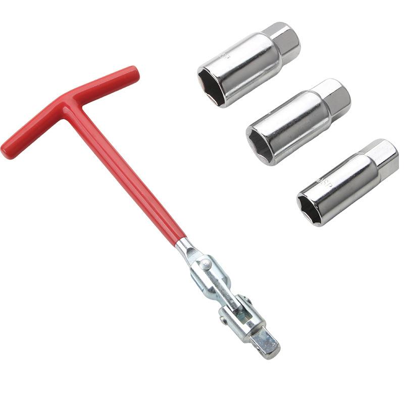 Zündkerzenhülse T-Form 14/16/18/21mm Auto Motorrad Zündkerzen-Entfernungswerkzeuge 3/4/5 Stück Auto Reparaturwerkzeugsatz Entfernungswerkzeug