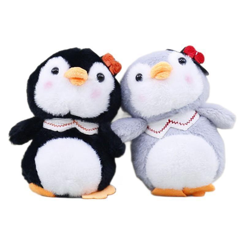 Cute Little Hat Penguin Keychain Cartoon Girl Backpack Decoration Gift Toy Plush
