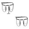 Hip Hop Skirt Belt Metal JK Leg Loop Personality Waist Chain  Girls