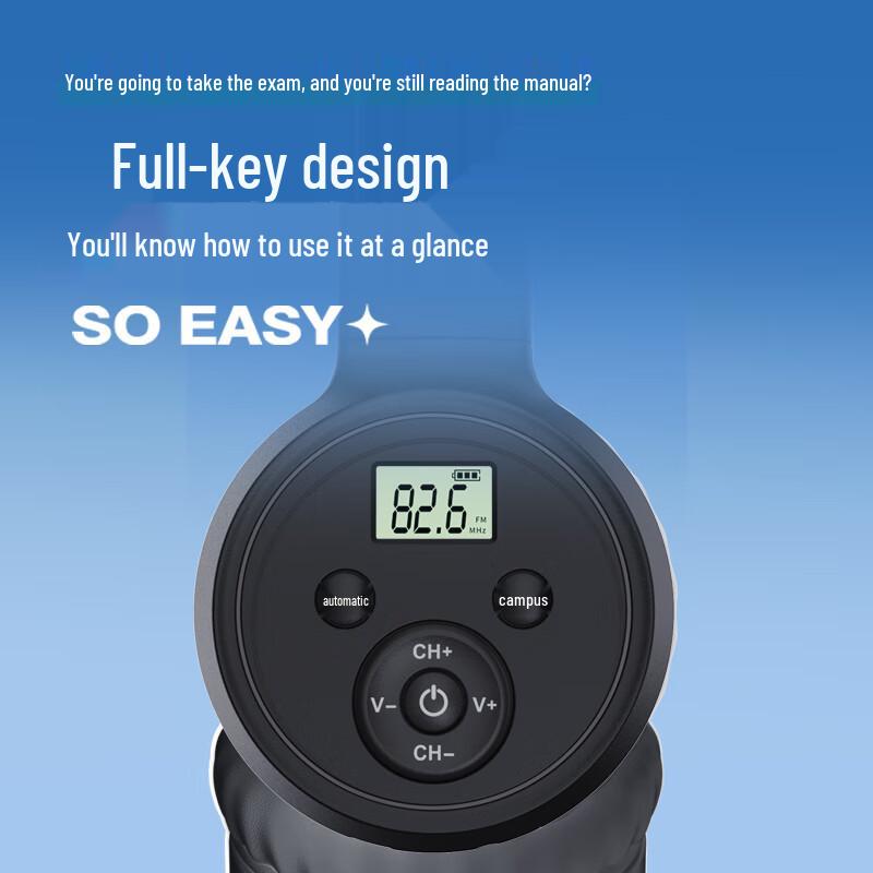 Cuffie Wireless FM Yinmai F4 per Esami
