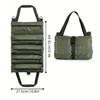 Heavy Duty Roll Up Tool Bag 5 Pocket Handtools Roll Organizer Waterproof Tool Pouch for Handheld Convenience Durable Handbag