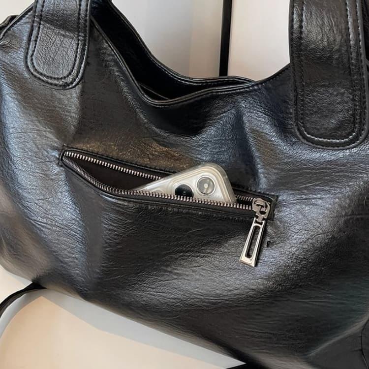 New women's retro portable shoulder diagonal span tote bag