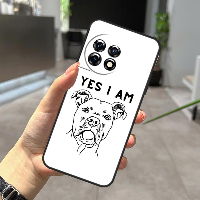 Pitbull Dog Case For OnePlus Nord N20 N30 CE 5 3 4 Lite OnePlus 15 13 12 11 10 Pro 10T 13T 13R 15R Cover