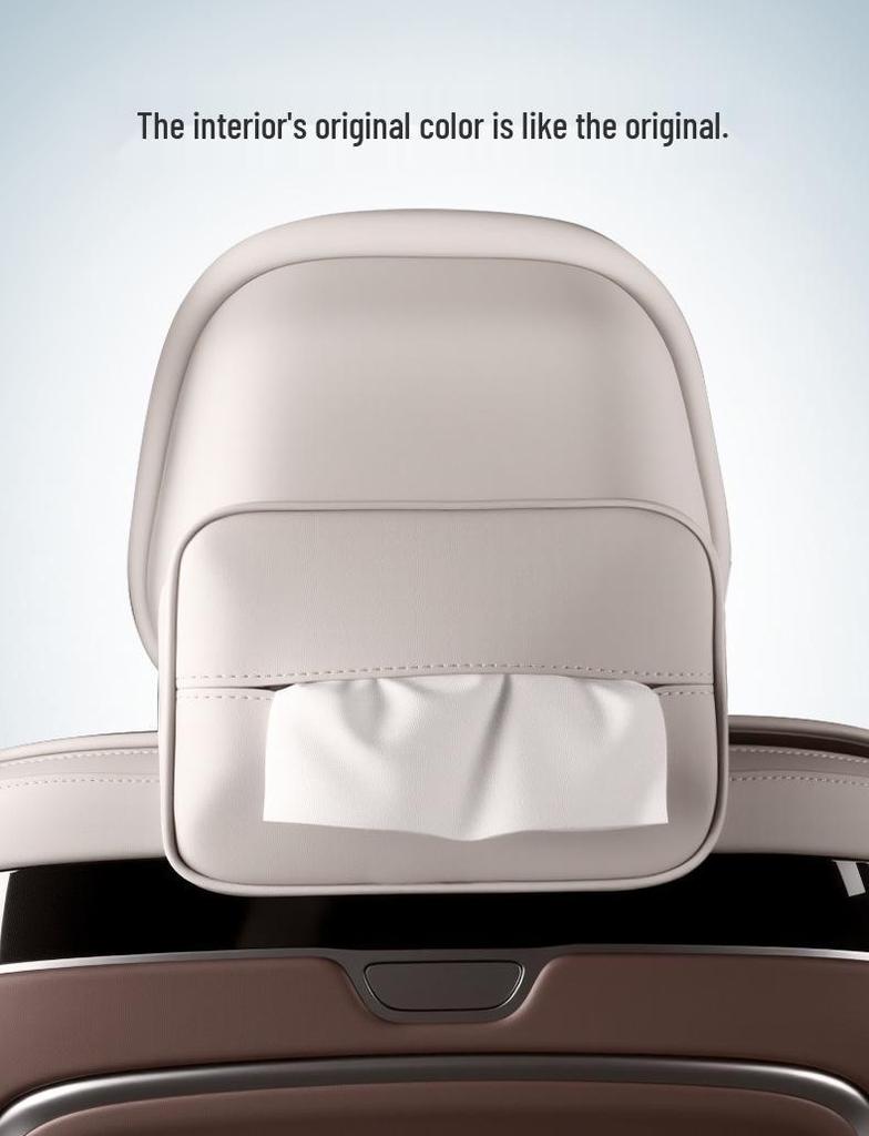 BYD Xia Car Tissue Box: Hanging Rear Seat Storage Bag