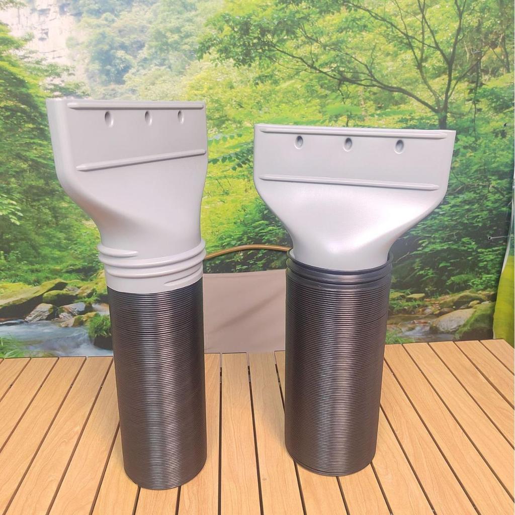 Flat Mouth Exhaust Pipe Connector for Mobile Air Conditioner