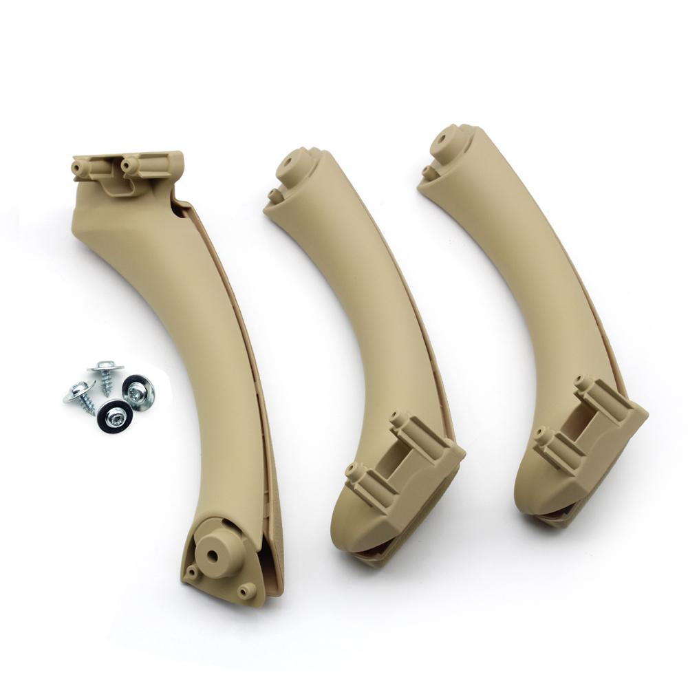 Left Right Interior Door Inside Handle with Handle Cover Trim Replacement For BMW 3 Series E90 E91 E92 316i 318i 320i 325i 328i