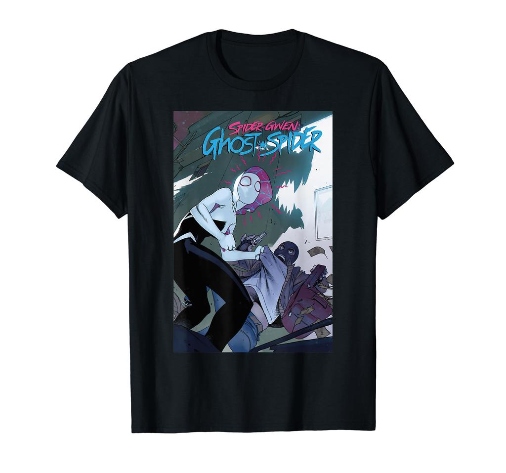 Marvel Comixology Spider-Gwen Ghost Spider-Earth 65 Comics T-Shirt