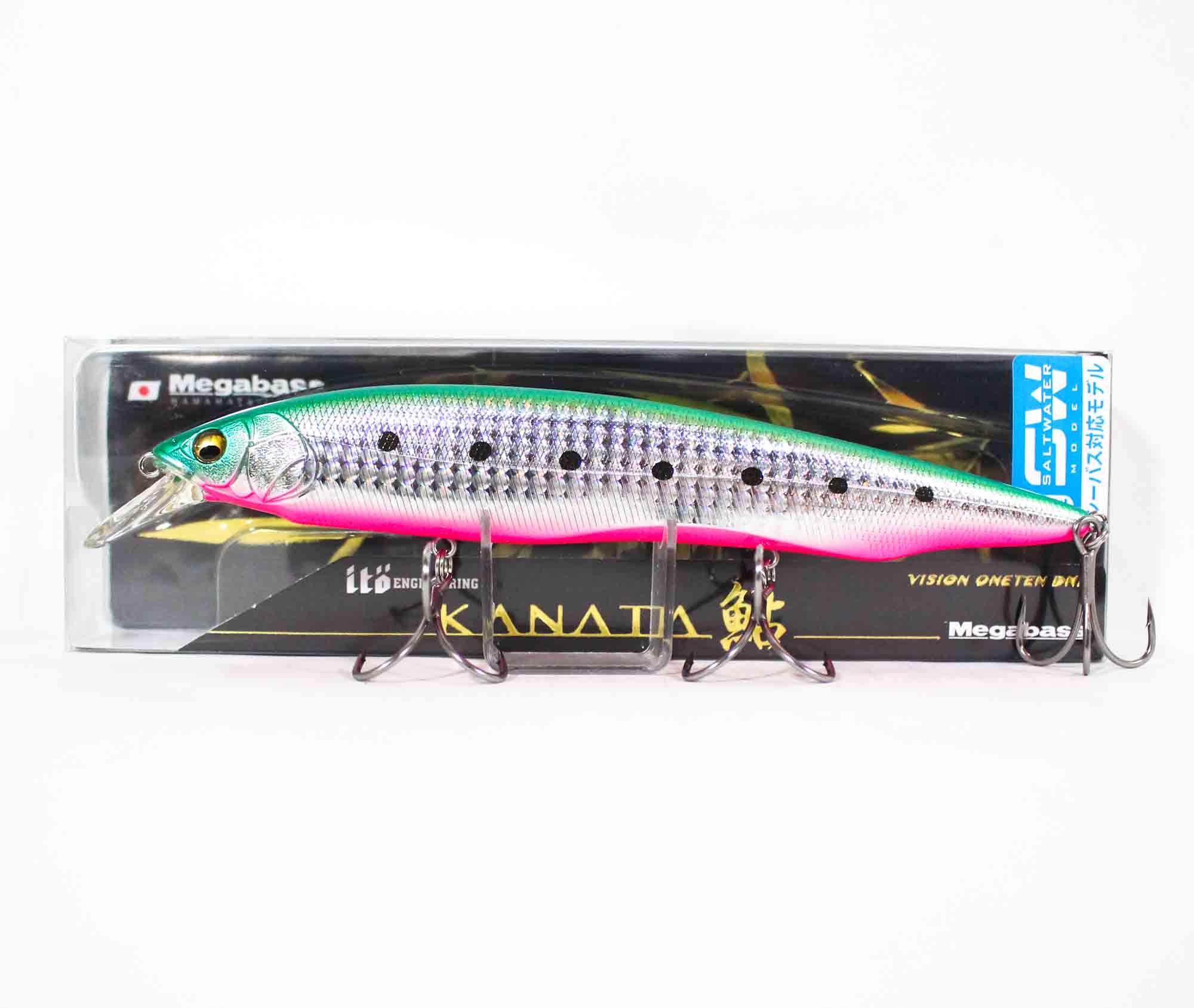 

Плавающая приманка Megabass Kanata Ayu SW 160 GG Reaction Iwashi (7736)