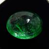 Natural Green Emerald Loose Gemstone Colombian Oval Cut 8 ct for Jewelry Making and Gem Collections