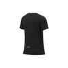 Li Ning Training Series Casual Round Neck Short Sleeve T-Shirt Women Tops Black ATSR366-1